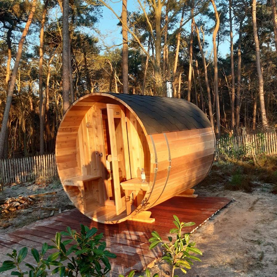 Vakantiehuis Met Hottub En Barrelsauna オンメン エクステリア 写真